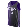 Camiseta Hombre NBA Sacramento Kings De Aaron Fox 2023-24 Jordan Statement Edition Violeta Swingman